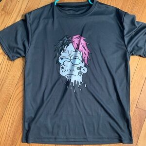 Lil peep cartoon T shirt